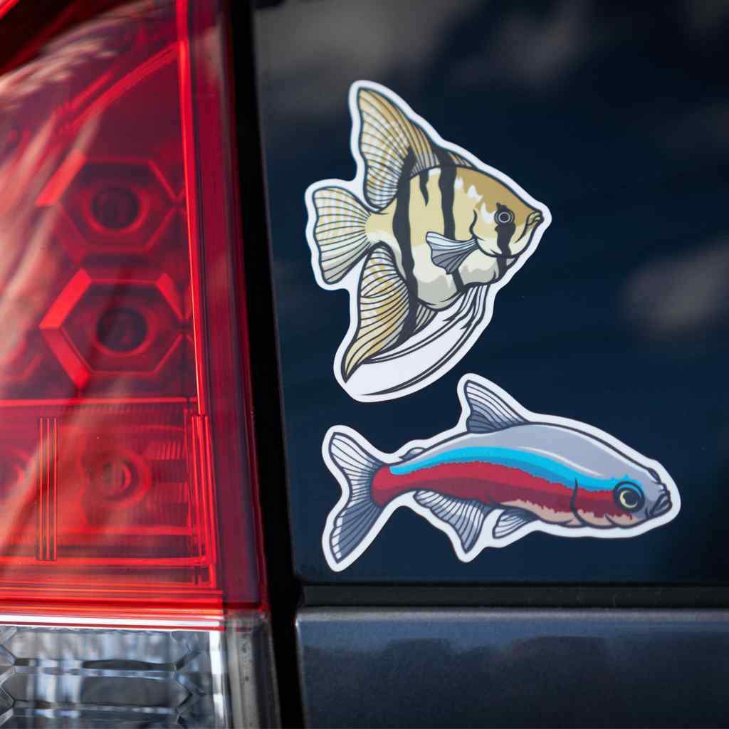Angelfish Decal Sticker - Image 3
