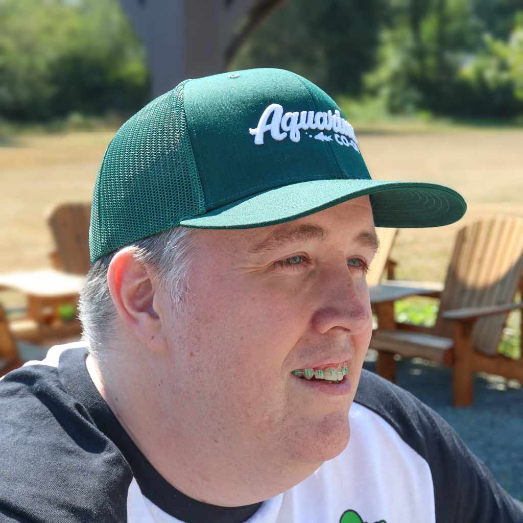 Aquarium Co-Op Baseball Logo Snapback Hat