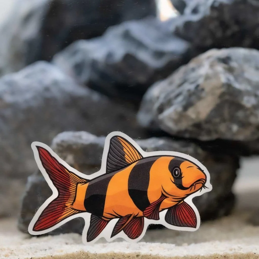 Clown Loach Decal Sticker - Image 3