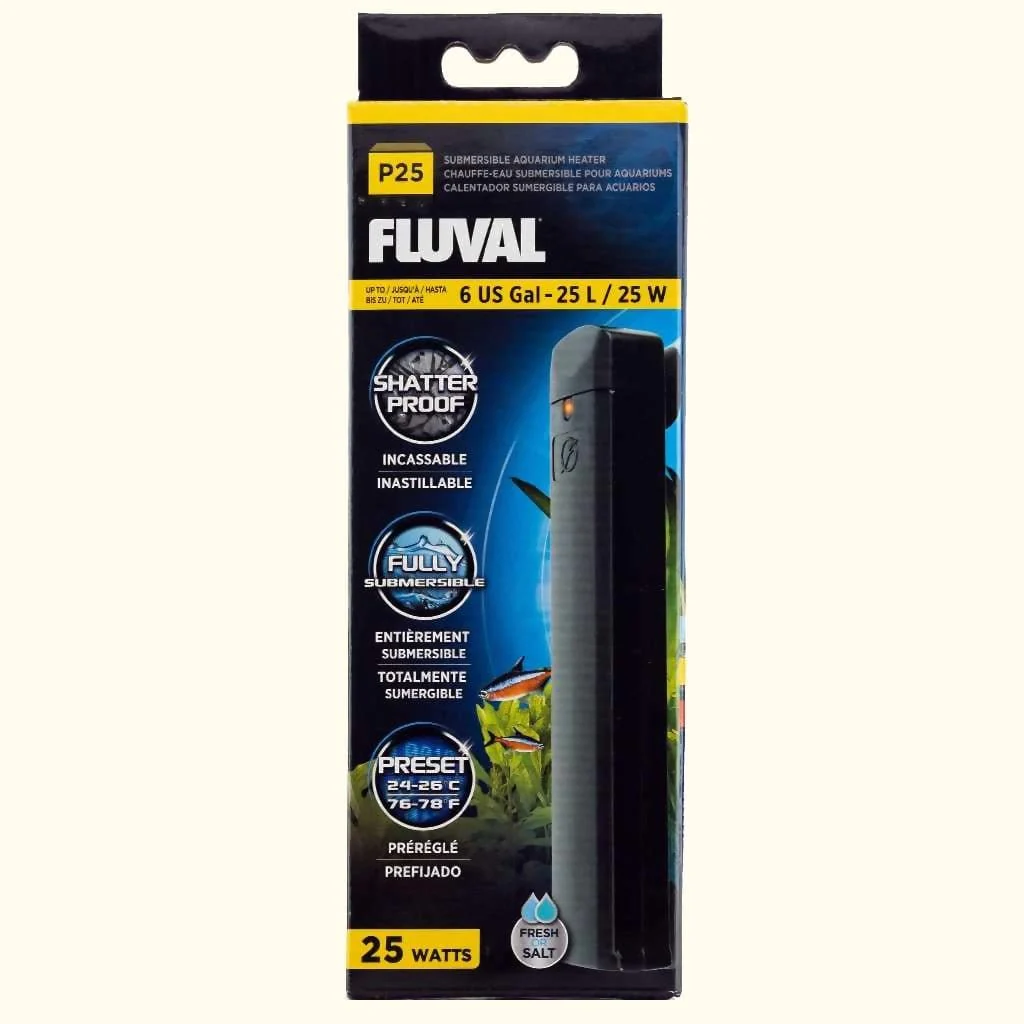 Fluval Nano Aquarium Heater, 25 Watts