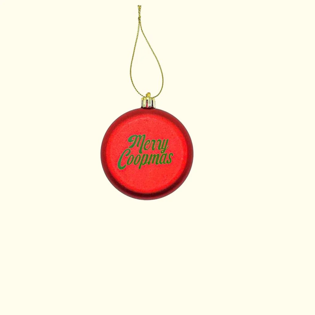 Merry Coopmas Christmas Ornament