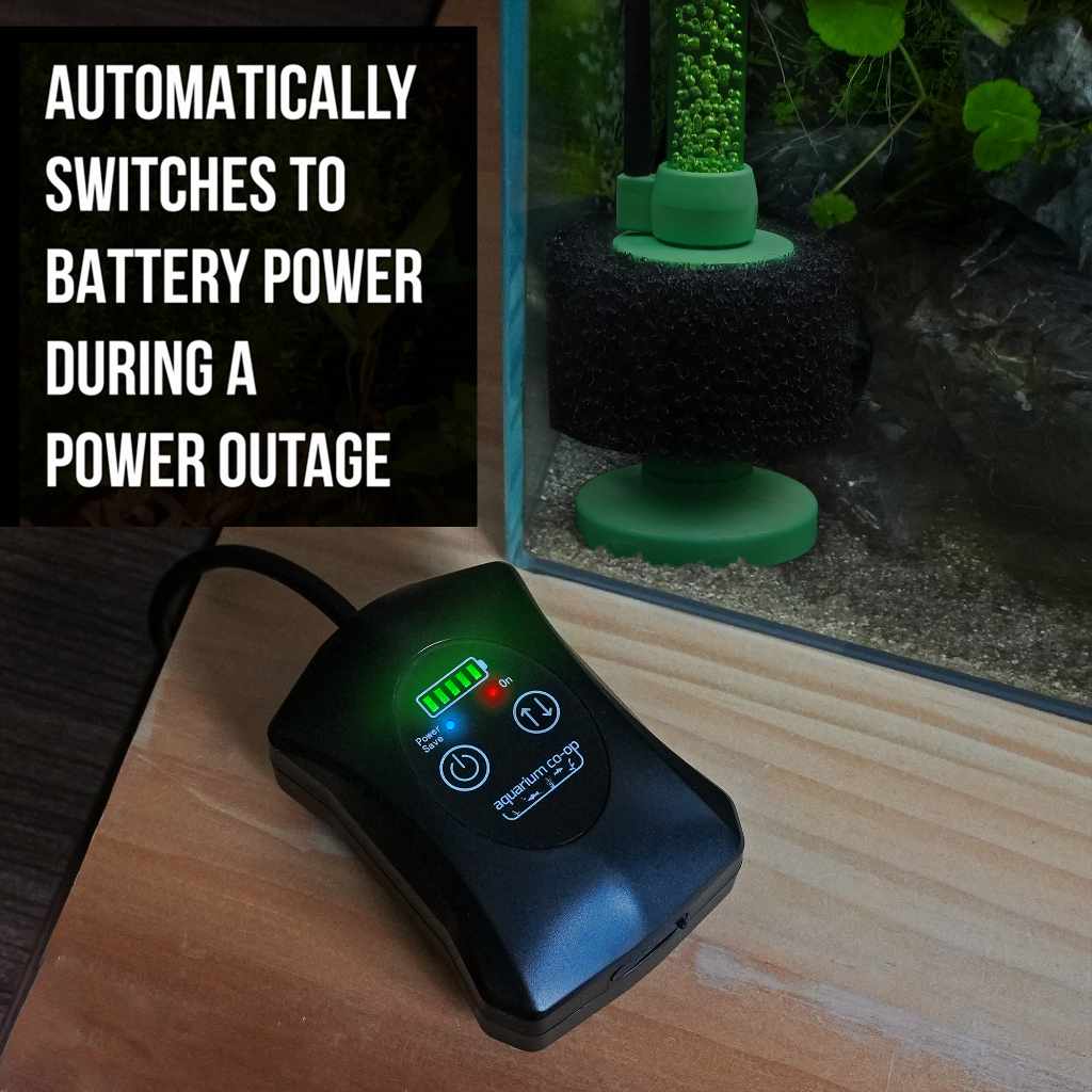 Aquarium Co-Op Air Pump with Battery Backup - Image 4